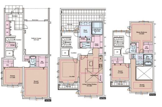 池田山1st　101号室　間取り