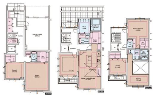 池田山1st　102号室　間取り
