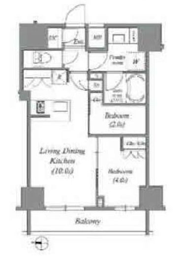 ACP Residence錦糸町　602号室　間取り