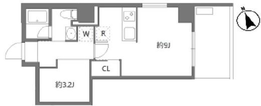 アリカ曳舟Ⅱ　202号室　間取り