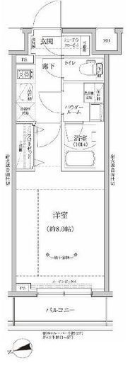 RELUXIA GRANDE川崎　402号室　間取り
