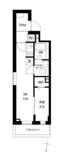 プレセダン千駄木　305号室　間取り
