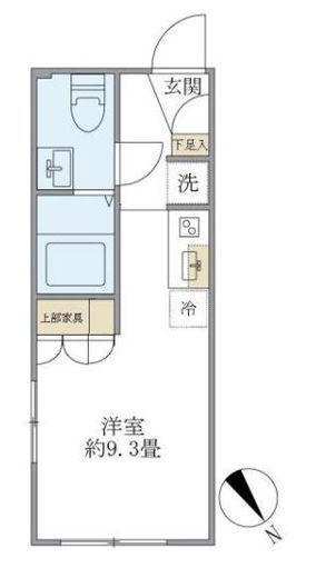 プラティーク清澄庭園　204号室　間取り