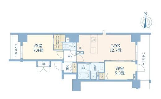 ルジェンテ大塚　403号室　間取り