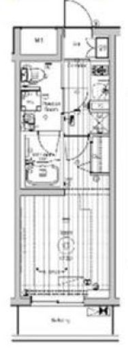 メイクスアート桜木町　207号室　間取り