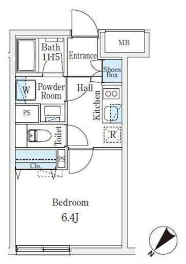 CREATIF学芸大学　303号室　間取り