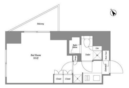 シーズンフラッツ大森西　402号室　間取り