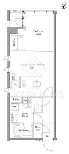 MATSU5588　308号室　間取り