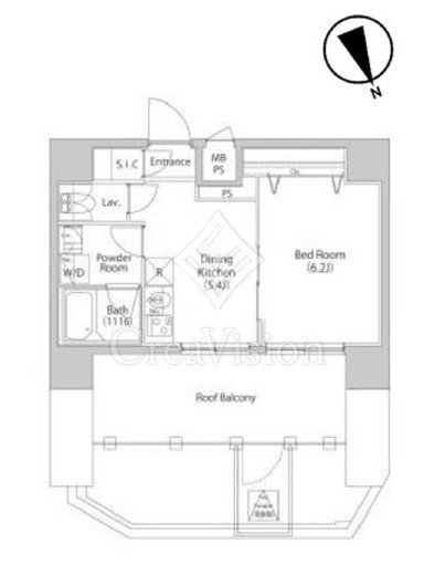ファミルート船堀　1303号室　間取り