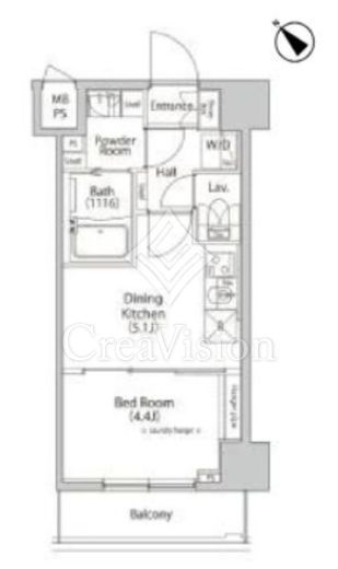 ファミルート船堀　204号室　間取り