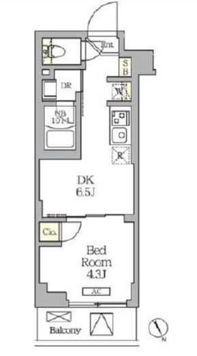 ハーモニーレジデンス馬込　302号室　間取り