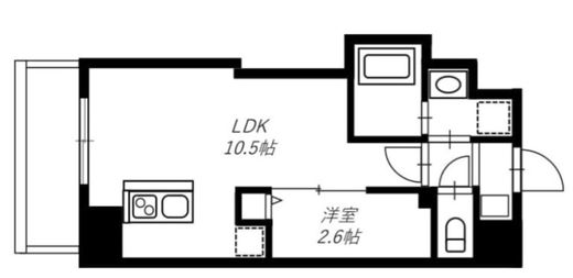 リヴシティ横濱末吉町弐番館　602号室　間取り