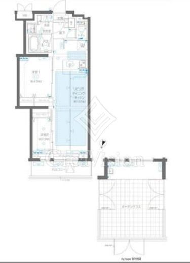 ZOOM蒲田EAST　103号室　間取り