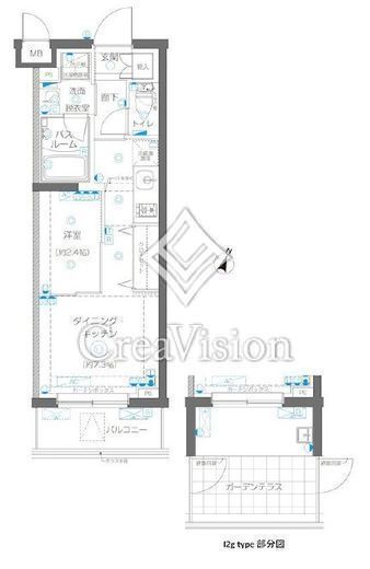 ZOOM蒲田EAST　112号室　間取り