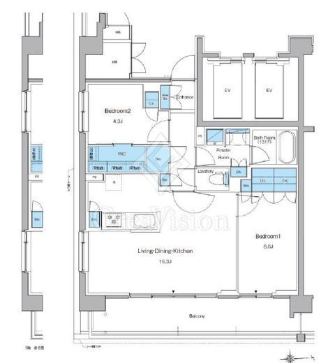 ルフォンプログレ高田馬場ノース　211号室　間取り