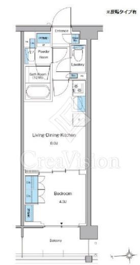 ルフォンプログレ高田馬場ノース　314号室　間取り