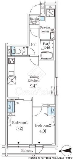 ロスアルコス千駄木　208号室　間取り