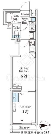 ロスアルコス千駄木　302号室　間取り