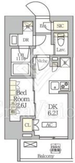 ARKMARK大塚 (アークマーク大塚)　204号室　間取り