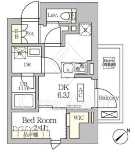 ARKMARK大塚 (アークマーク大塚)　501号室　間取り