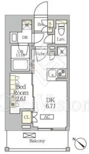 ARKMARK大塚 (アークマーク大塚)　703号室　間取り