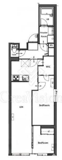 CREATIF東日暮里 (クレアティフ東日暮里)　501号室　間取り