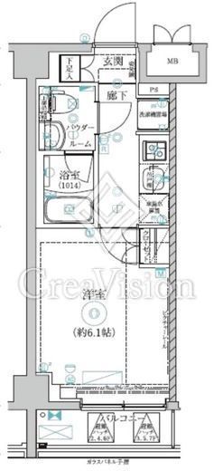 Cion Yokohama Yamate　505号室　間取り