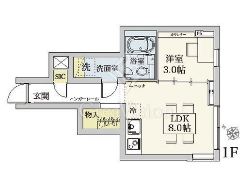 エストラルゴ代々木上原　102号室　間取り
