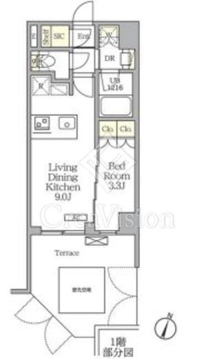 AIFLAT明大前　104号室　間取り