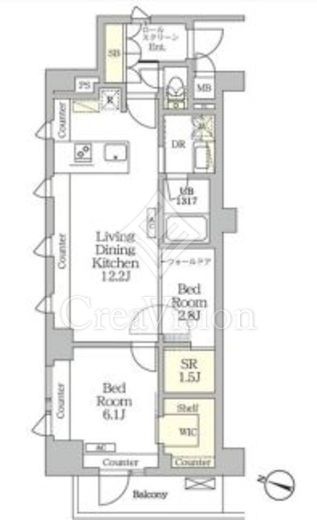 AIFLAT明大前　205号室　間取り