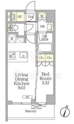AIFLAT明大前　206号室　間取り