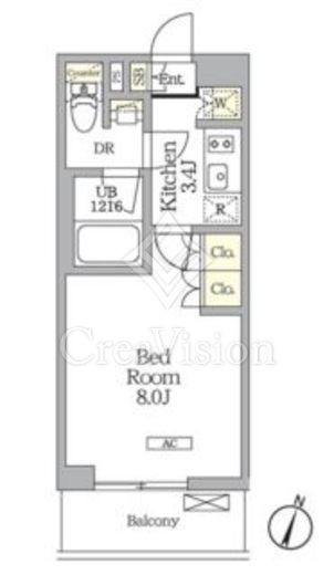 AIFLAT明大前　207号室　間取り