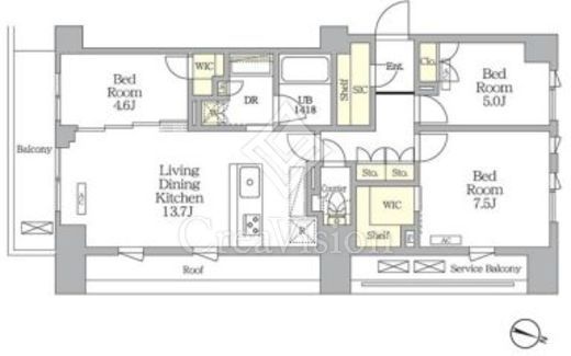 AIFLAT明大前　306号室　間取り
