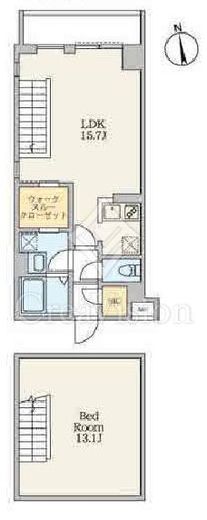 S-RESIDENCE駒場東大前 (エスレジデンス駒場東大前)　101号室　間取り