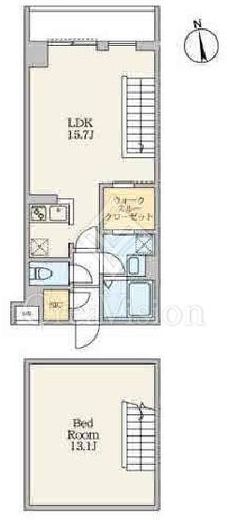 S-RESIDENCE駒場東大前 (エスレジデンス駒場東大前)　103号室　間取り