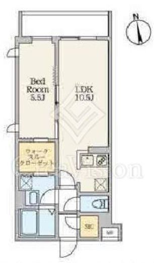 S-RESIDENCE駒場東大前 (エスレジデンス駒場東大前)　201号室　間取り