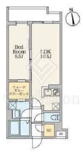S-RESIDENCE駒場東大前 (エスレジデンス駒場東大前)　203号室　間取り