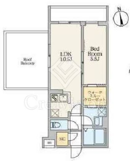 S-RESIDENCE駒場東大前 (エスレジデンス駒場東大前)　303号室　間取り