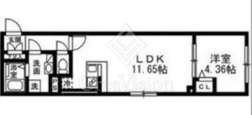 SOLASIAresidence武蔵小山　202号室　間取り