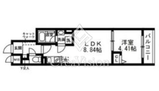SOLASIAresidence武蔵小山　303号室　間取り