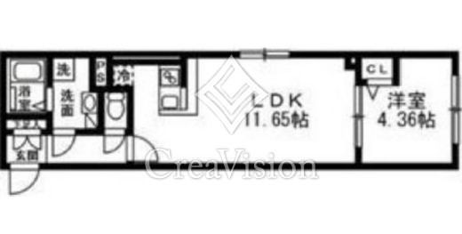 SOLASIAresidence武蔵小山　303号室　間取り