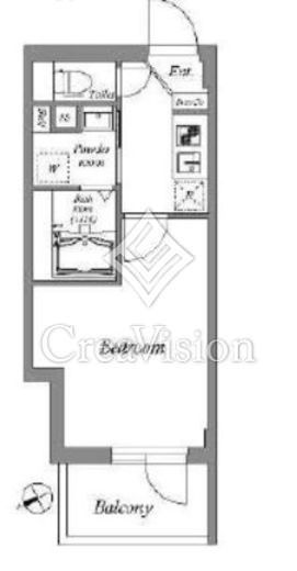 ES-Grande門前仲町　303号室　間取り