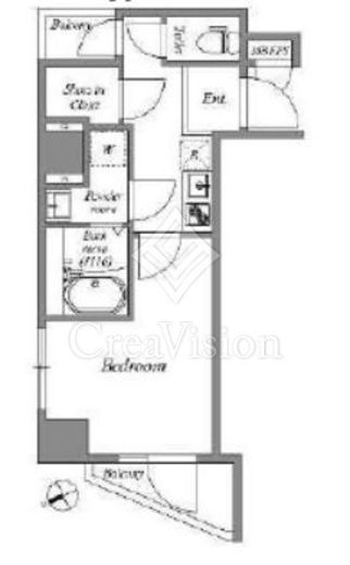 ES-Grande門前仲町　304号室　間取り