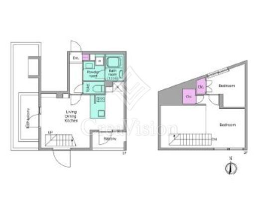 リヴ アン フルール　601号室　間取り