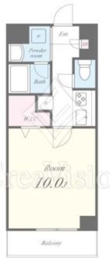 (仮称)Joyeux (ジョワイユ)　205号室　間取り