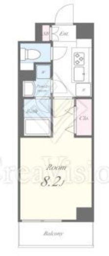 (仮称)Joyeux (ジョワイユ)　206号室　間取り