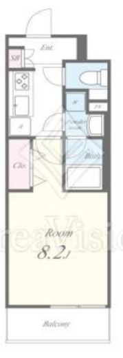 (仮称)Joyeux (ジョワイユ)　207号室　間取り