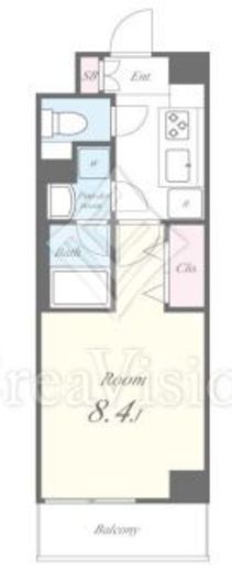 (仮称)Joyeux (ジョワイユ)　208号室　間取り