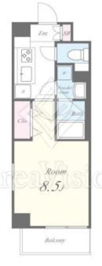 (仮称)Joyeux (ジョワイユ)　209号室　間取り