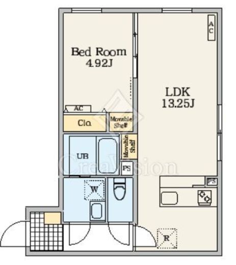 Alivis東日暮里　202号室　間取り